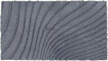 Badematte >CAFFI< in anthrazit, 100% Polyester...