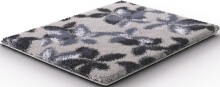 Badematte >UMBRIA< in taupe, 100% Polyacryl SUPERSOFT - 60x50x1,8cm (LxBxH)