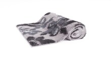 Badematte >UMBRIA< in taupe, 100% Polyacryl SUPERSOFT - 60x50x1,8cm (LxBxH)
