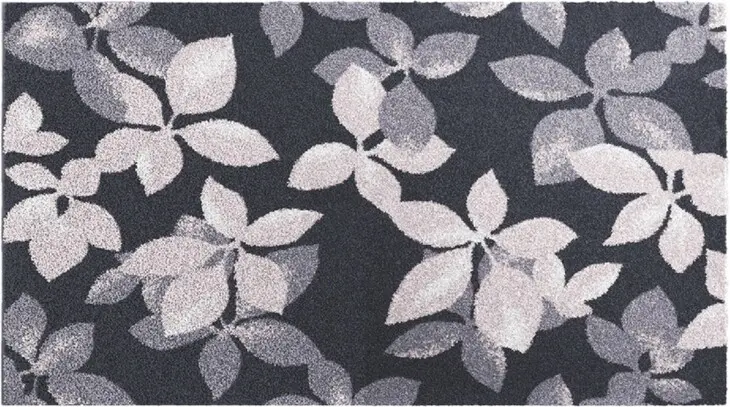 Badematte >UMBRIA< in schwarz, 100% Polyacryl SUPERSOFT - 120x70x1,8cm (LxBxH)