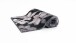 Badematte >UMBRIA< in schwarz, 100% Polyacryl SUPERSOFT - 120x70x1,8cm (LxBxH)