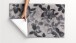 Badematte >UMBRIA< in taupe, 100% Polyacryl SUPERSOFT - 120x70x1,8cm (LxBxH)