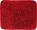Badematte >MELANGE< in rubin, 100% Polyacryl ULTRASOFT - 60x50x2,7cm (LxBxH)