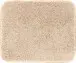 Badematte >MELANGE< in beige, 100% Polyacryl ULTRASOFT - 60x50x2,7cm (LxBxH)