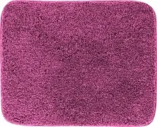 Badematte >MELANGE< in beere, 100% Polyacryl...