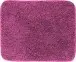 Badematte >MELANGE< in beere, 100% Polyacryl ULTRASOFT - 60x50x2,7cm (LxBxH)