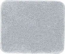 Badematte >MELANGE< in silber, 100% Polyacryl...