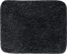Badematte >MELANGE< in anthrazit, 100% Polyacryl...