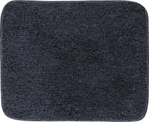 Badematte >MELANGE< in granit, 100% Polyacryl ULTRASOFT - 60x50x2,7cm (LxBxH)