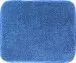 Badematte >MELANGE< in jeansblau, 100% Polyacryl ULTRASOFT - 60x50x2,7cm (LxBxH)