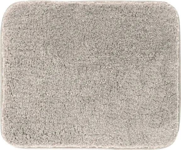 Badematte >MELANGE< in taupe, 100% Polyacryl ULTRASOFT - 60x50x2,7cm (LxBxH)