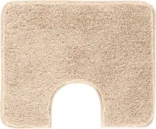 Badematte >MELANGE< in beige, 100% Polyacryl...