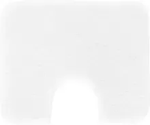 Badematte >MELANGE< in weiss, 100% Polyacryl...
