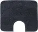 Badematte >MELANGE< in granit, 100% Polyacryl ULTRASOFT - 60x50x2,7cm (LxBxH)