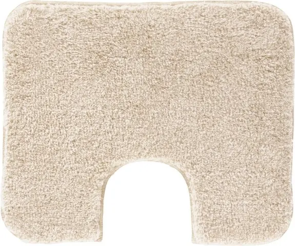 Badematte >MELANGE< in champagner, 100% Polyacryl ULTRASOFT - 60x50x2,7 (LxBxH)