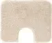 Badematte >MELANGE< in champagner, 100% Polyacryl ULTRASOFT - 60x50x2,7 (LxBxH)