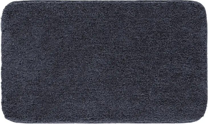 Badematte >MELANGE< in granit, 100% Polyacryl ULTRASOFT - 80x50x2,7cm (LxBxH)