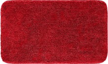 Badematte >MELANGE< in rubin, 100% Polyacryl...