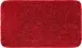 Badematte >MELANGE< in rubin, 100% Polyacryl ULTRASOFT - 80x50x2,7cm (LxBxH)