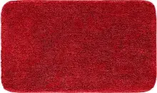Badematte >MELANGE< in rubin, 100% Polyacryl...