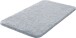 Badematte >MELANGE< in silber, 100% Polyacryl ULTRASOFT - 100x60x2,7cm (LxBxH)