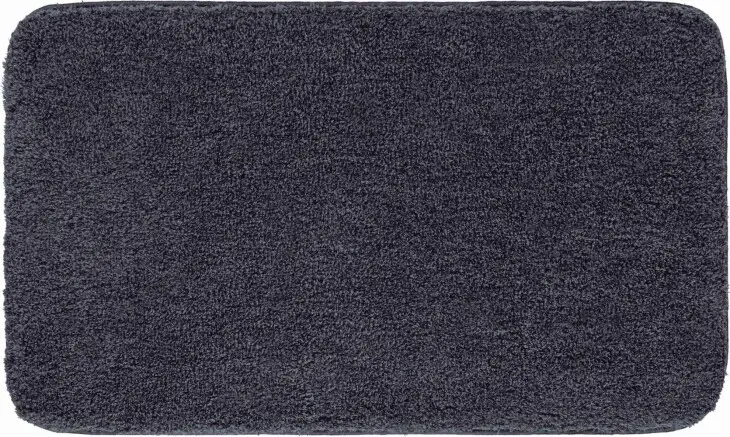 Badematte >MELANGE< in granit, 100% Polyacryl ULTRASOFT - 100x60x2,7cm (LxBxH)