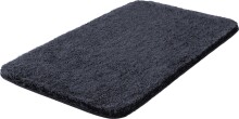 Badematte >MELANGE< in granit, 100% Polyacryl ULTRASOFT - 100x60x2,7cm (LxBxH)