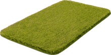 Badematte >MELANGE< in kiwigrün, 100% Polyacryl ULTRASOFT - 100x60x2,7cm (LxBxH)