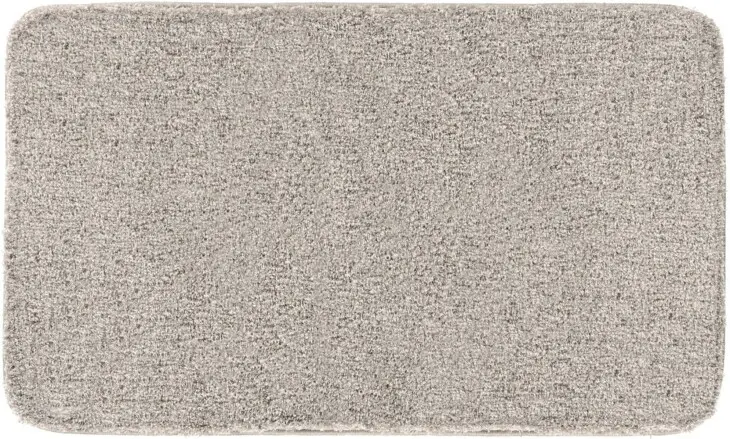 Badematte >MELANGE< in taupe, 100% Polyacryl ULTRASOFT - 120x70x2,7cm (LxBxH)