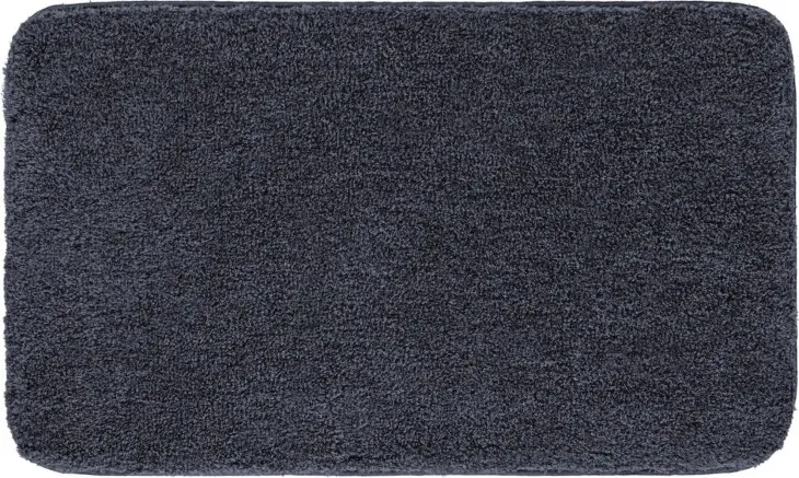 Badematte >MELANGE< in granit, 100% Polyacryl ULTRASOFT - 140x80x2,7cm (LxBxH)