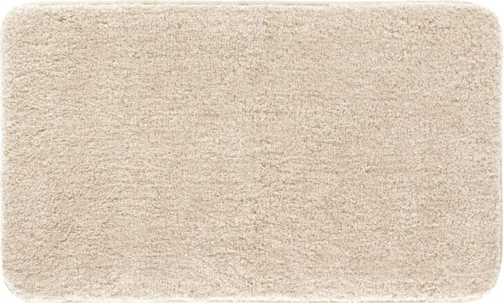 Badematte >MELANGE< in champagner, 100% Polyacryl ULTRASOFT - 140x80x2,7 (LxBxH)