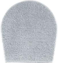 Badematte >MELANGE< in silber, 100% Polyacryl...