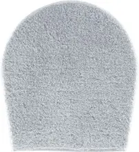 Badematte >MELANGE< in silber, 100% Polyacryl...