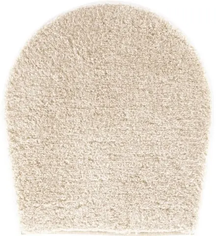 Badematte >MELANGE< in champagner, 100% Polyacryl ULTRASOFT - 50x47x2,7 (LxBxH)