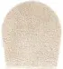 Badematte >MELANGE< in champagner, 100% Polyacryl ULTRASOFT - 50x47x2,7 (LxBxH)