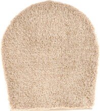 Badematte >MELANGE< in beige, 100% Polyacryl...
