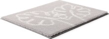 Badematte >LEVANA< in beige, 100% Polyacryl SUPERSOFT - 60x50x1,8cm (LxBxH)