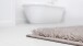 Badematte >LEVANA< in beige, 100% Polyacryl SUPERSOFT - 60x50x1,8cm (LxBxH)