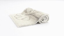 Badematte >LEVANA< in natur, 100% Polyacryl SUPERSOFT - 60x50x1,8cm (LxBxH)