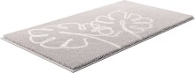 Badematte >LEVANA< in beige, 100% Polyacryl SUPERSOFT - 100x60x1,8cm (LxBxH)