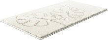 Badematte >LEVANA< in natur, 100% Polyacryl SUPERSOFT - 100x60x1,8cm (LxBxH)