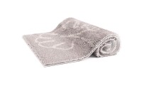 Badematte >LEVANA< in beige, 100% Polyacryl SUPERSOFT - 120x70x1,8cm (LxBxH)