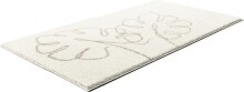 Badematte >LEVANA< in natur, 100% Polyacryl SUPERSOFT - 120x70x1,8cm (LxBxH)