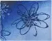Badematte >LUSIA< in blue, 100% Polyacryl SUPERSOFT - 60x50x1,8cm (LxBxH)