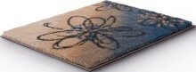 Badematte >LUSIA< in taupe, 100% Polyacryl SUPERSOFT - 60x50x1,8cm (LxBxH)