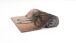 Badematte >LUSIA< in taupe, 100% Polyacryl SUPERSOFT - 60x50x1,8cm (LxBxH)