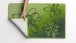 Badematte >LUSIA< in green, 100% Polyacryl SUPERSOFT - 120x70x1,8cm (LxBxH)