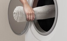 Badematte >MOLENA< in kiesel, 100% Polyester MAGICSOFT - 60x50x2,8cm (LxBxH)