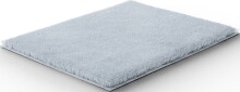 Badematte >MOLENA< in grau, 100% Polyester MAGICSOFT - 60x50x2,8cm (LxBxH)