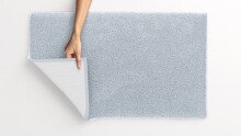 Badematte >MOLENA< in grau, 100% Polyester MAGICSOFT - 60x50x2,8cm (LxBxH)
